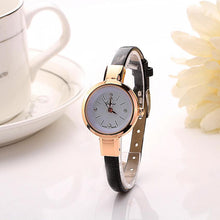 Amazing Women Small Dial Leather Analog Quartz Bracelet Wristwatch Ladies Simple Dress Watches IMY66