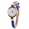 Amazing Women Small Dial Leather Analog Quartz Bracelet Wristwatch Ladies Simple Dress Watches IMY66