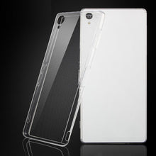 Slim Soft Clear Transparent TPU Cover For Sony Xperia Z5 Simple Foldable Back Cover Protective IMY66