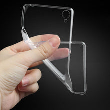 Slim Soft Clear Transparent TPU Cover For Sony Xperia Z5 Simple Foldable Back Cover Protective IMY66