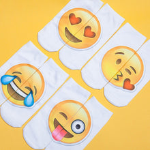 Socks Female 3D Printing Women Sock Unisex Emoji Pattern Meias Cute Feminina Funny Low Ankle Hosiery IMY66