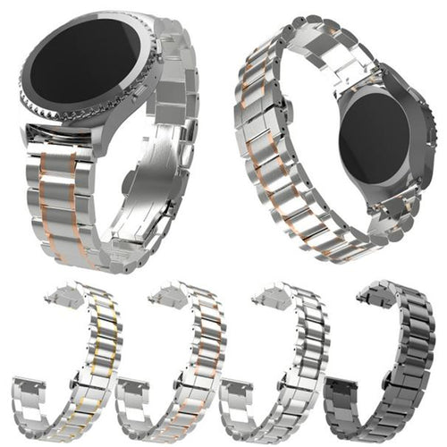 Stainless Steel Watch Band Watch Strap Metal Clasp For Samsung Galaxy Gear S2 Classic SM-R732 IMY66