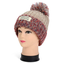 Chic Men Women Warm Caps Hats Knitting Slouchy Baggy Hat Oversize Unisex Hat With Fur Ball Beanie IMY66