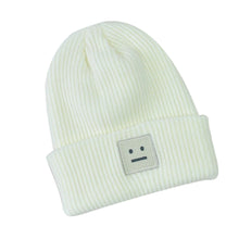 Women Men Hat Beanies Smiling Chic Knitting Slouchy Baggy Hat Oversize Unisex Hat Bonnet Gorro IMY66