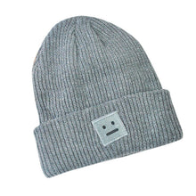 Women Men Hat Beanies Smiling Chic Knitting Slouchy Baggy Hat Oversize Unisex Hat Bonnet Gorro IMY66