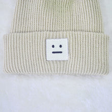 Women Men Hat Beanies Smiling Chic Knitting Slouchy Baggy Hat Oversize Unisex Hat Bonnet Gorro IMY66