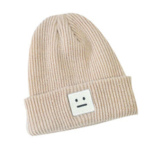 Women Men Hat Beanies Smiling Chic Knitting Slouchy Baggy Hat Oversize Unisex Hat Bonnet Gorro IMY66