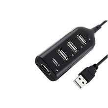 USB High Speed 4-Port USB HUB Sharing Switch For Laptop PC Notebook Computer Black/White Plug and Play IMY66