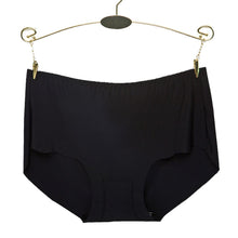 Ultra-thin Women Seamless Underwear Sexy Invisible High Waist Underwear Briefs Thong Ice Silk Crotch Underpants Panties IMY66