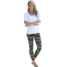 Unique Lady Camouflage print leggings Trouser Army Pants Stretch Leggings for girls Graffiti Style free drop IMY66