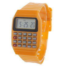 Unsex Silicone Multi-Purpose Date Time Electronic Wrist Calculator Watch IMY66