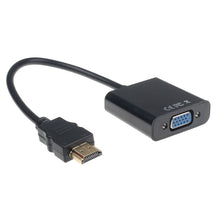 V 1080P HDMI to VGA With Audio Converter Adapter USB Power Video Cable IMY66