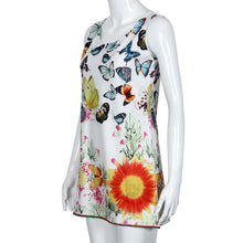 Vestidos Butterfly Print Dresses Pencil Women Dress Big Sizes Cute Mini Beach Dresses Women Vestido Sundress IMY66