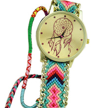 Vintage Dress Watches Dreamcatcher Friendship Bracelet Watches Women Braid Watches Relogio Feminino IMY66