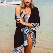 Vintage Bathing Suit Swimwear Beach Top Sexy Swimsuit Beachwear Kimono Cardigan Outwear Blouse blusa feminina IMY66