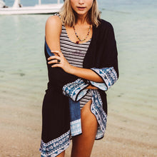 Vintage Bathing Suit Swimwear Beach Top Sexy Swimsuit Beachwear Kimono Cardigan Outwear Blouse blusa feminina IMY66