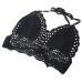 Vintage Women Clothing Unpadded Bralette Bralet Bra Bustier Beach Wear Crop Tops Tank White&Black IMY66
