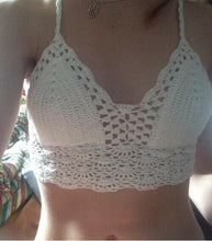 Vintage Women Clothing Unpadded Bralette Bralet Bra Bustier Beach Wear Crop Tops Tank White&Black IMY66