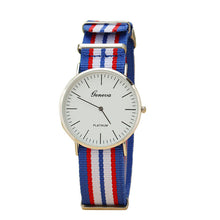 Vogue Canvas Band Watches For Men Women Quartz Wrist Watch Relogios Femininos masculino Clock Lovers Couple Watches IMY66