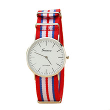 Vogue Canvas Band Watches For Men Women Quartz Wrist Watch Relogios Femininos masculino Clock Lovers Couple Watches IMY66