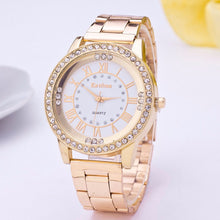 Watch Women Stainless Quartz Watches Luxury Rhinestone Watch Casual Wristwatches Relogio feminino IMY66