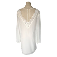 White Chiffon Dress Dresses Boho Long Sleeve Sexy Backless Women Dress Straight Casual Beach Dress Vestidos IMY66