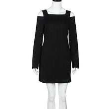 Dress Women's Sexy Off Shoulder Dress Casual Long Sleeve Party Mini Dress vestidos femininos IMY66
