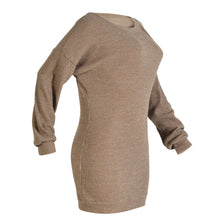 Knitted Sweater Dress For Women Solid Ladies Strapless Knitting Sweater Mini Dress vestidos femininos IMY66