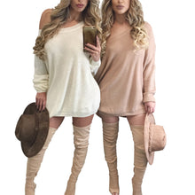 Knitted Sweater Dress For Women Solid Ladies Strapless Knitting Sweater Mini Dress vestidos femininos IMY66