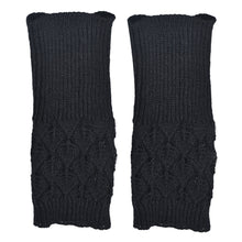 Warm Hollow Out Leaves Knitted Gloves Fingerless Gloves Women Knitted Wrist Glove half Finger Gloves Mittens IMY66