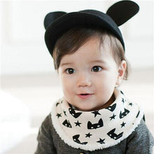 Warmborn Infants Cartoon Baby Kid Towel Saliva Lunch Bibs Cotton Bandana Scarf Aprons Bib baberos bebes IMY66