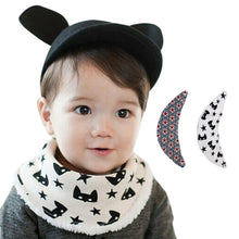 Warmborn Infants Cartoon Baby Kid Towel Saliva Lunch Bibs Cotton Bandana Scarf Aprons Bib baberos bebes IMY66