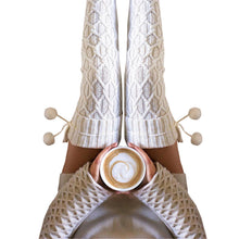 Warm Socking For Women Balls Knitted Long Boot Socks Over Knee Thigh High Stocking Over Knee High Socks korean IMY66