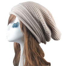 Warm Women Men Knitted Caps Unisex Casual Hip-Hop Beanie Hat Baggy Ski Caps Skullies Bonnet female Caps IMY66