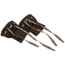 Women Boots Soft Warm Knitted Tie Leg Warmers Socks Women Solid Boot Cuffs Cover Calentadores Piernas Mujer IMY66