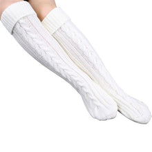 Women Foot Knitted Thigh High Stockings Woolen Yarn Over Knee High Stockings Sexy Thick Stockings ings For Women IMY66