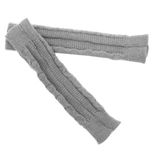 Women Girl Fingless Knitted Long Gloves Female 4 Colors IMY66