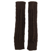 Women Girl Fingless Knitted Long Gloves Female 4 Colors IMY66