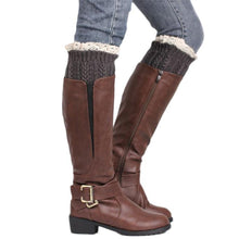 Women Leg Warmers Knitted Socks Leg Warmers Boot Keep Warm Lace Short Socks leg warmers for women boot cuff IMY66