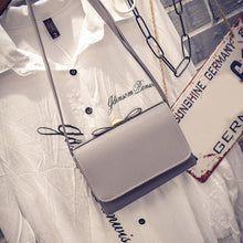 Women Bow PU Leather Handbags Lady Shoulder Messenger Crossbody Small Bag Tide bolsa feminina Dollar Price IMY66