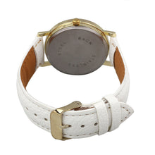 Women Casual Dress Watch Musical Notes PU Leather Band Quartz Wrist Watch montre femme relogio feminino IMY66