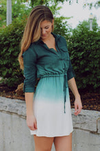 Women Casual Dresses Sexy Slim Gradient Printing Pocket Long Sleeve T-Shirts Bandage Bodycon Mini Dress vestido IMY66