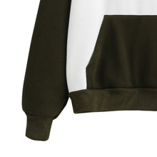 Women Casual Hoodie Sweatshirt T-Shirts Patchwork Color Long Sleeve Hooded Pullover camisas feminina camisetas y tops IMY66