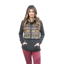 Women Casual Patchwork Sweatshirt Tee Shirts Long Sleeve Printed Kangaroo Pocket Hoodies camisetas y tops IMY66