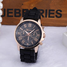 Women Casual Roman Numerals sports Band Silicone Jelly Gel Quartz Analog Wrist Watch IMY66