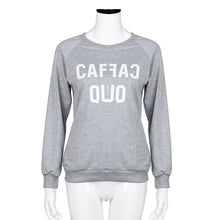 Women Casual Sweatshirt T-Shirts Letters Printed Round Neck Long Sleeve Sweater Tops Tee Shirts camisas feminina IMY66