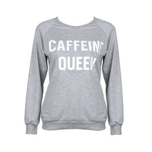 Women Casual Sweatshirt T-Shirts Letters Printed Round Neck Long Sleeve Sweater Tops Tee Shirts camisas feminina IMY66