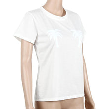 Women Casual T-shirt Sexy Cotton Coco Print Tops Short Sleeve Tops Tees femme camiseta mujer blusas IMY66