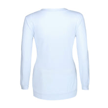 Women Casual Tee Shirts Long Sleeve Feather Printing T-Shirt Tops Tee Shirts femme camisetas y tops IMY66