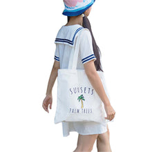 Women Creative Canvas Printing Shoulder Bag Student Handbag Totes Shopper Travel Large Bags bolsas feminina IMY66